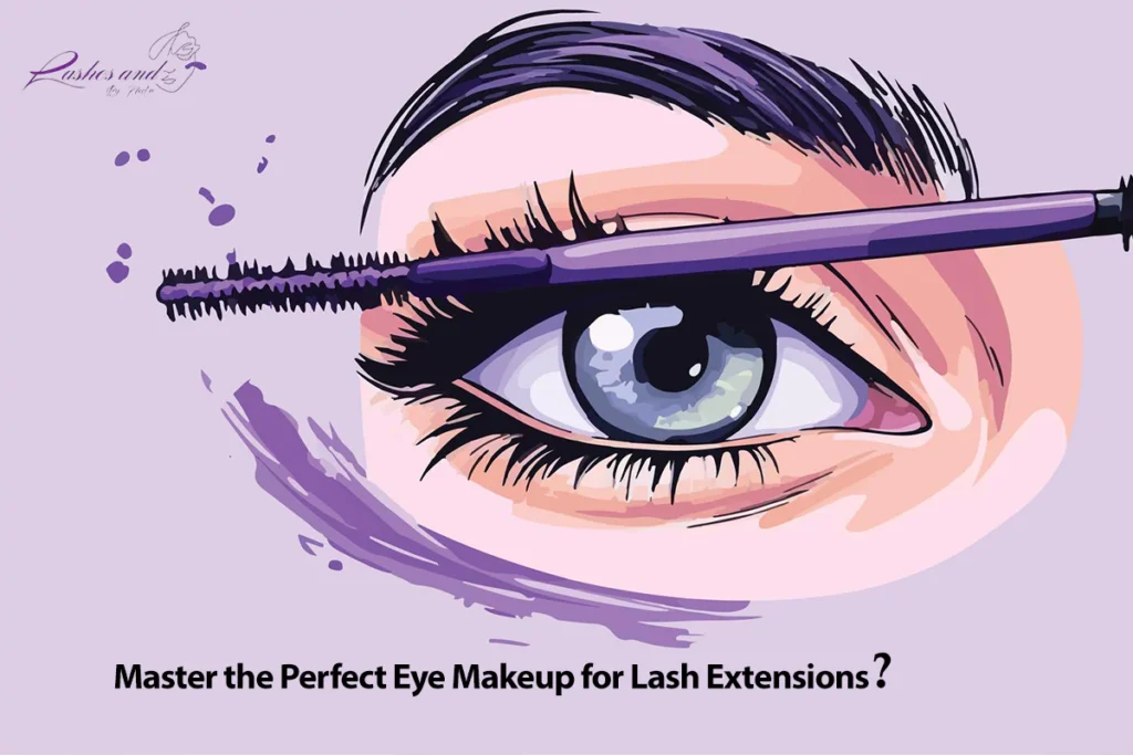 How to Create Perfect Eye Makeup for Lash Extensions?