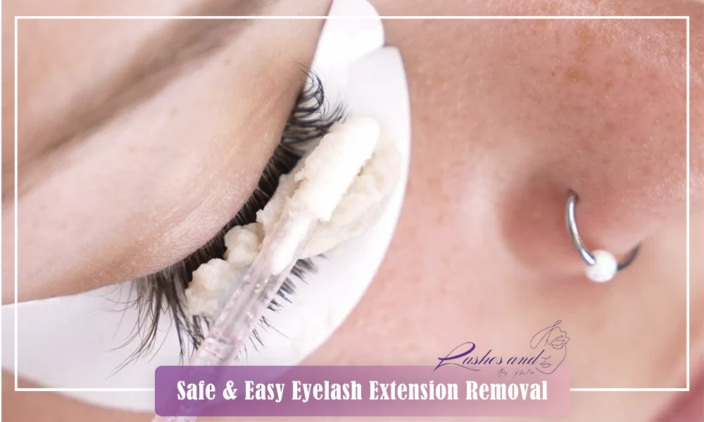 Step-by-step guide on how to safely remove eyelash extensions at home without damaging natural lashes