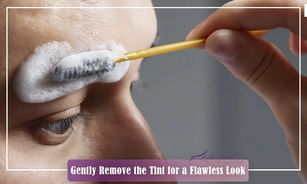 Step-by-step guide on how to safely remove eyebrow or eyelash tint for perfect results